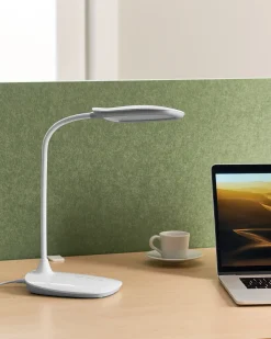Lampa biurkowa LED HYDRA Ze ściemniaczem Biały