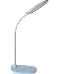 Lampa biurkowa LED HYDRA Ze ściemniaczem Błękitny