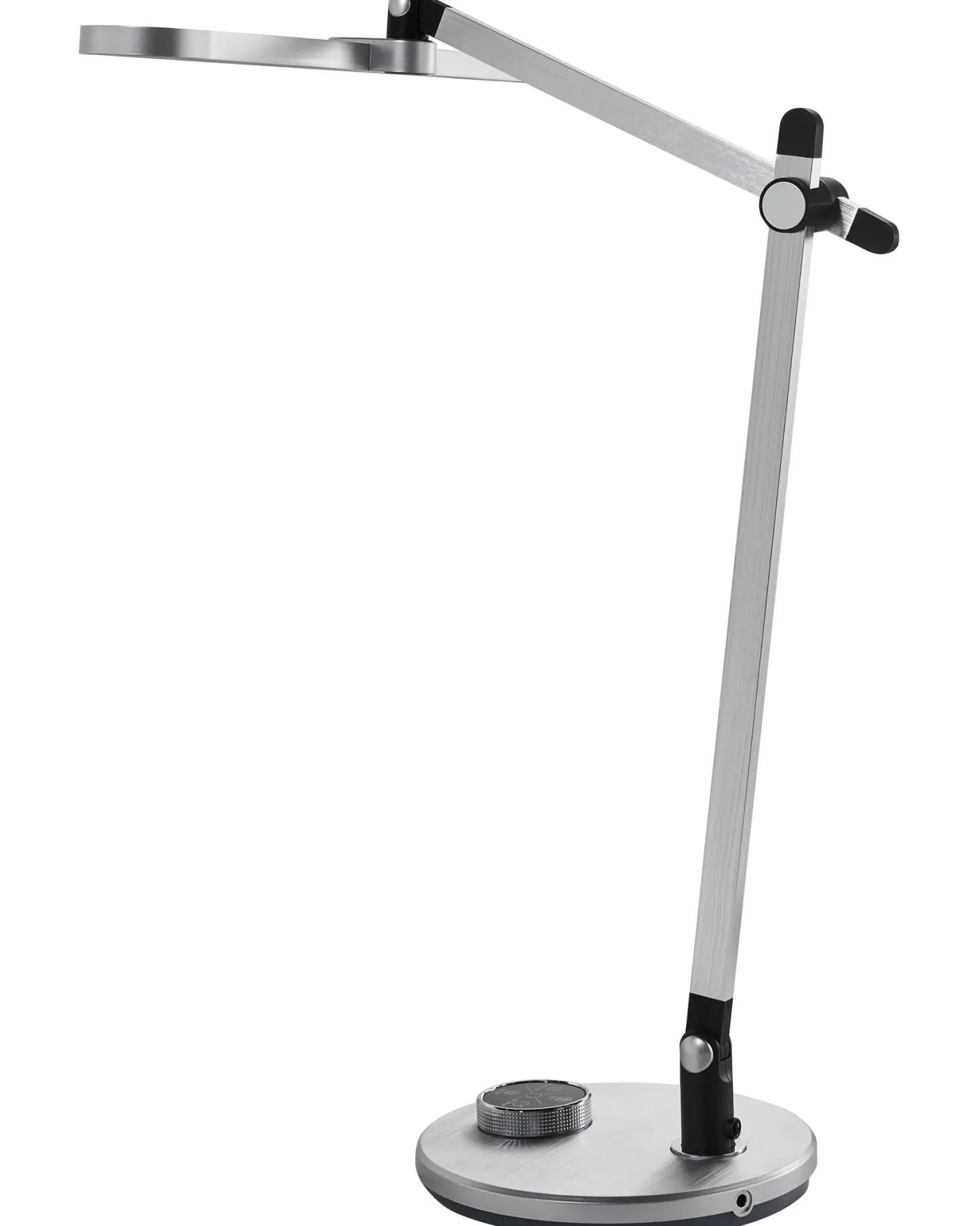 Lampa biurkowa LED HYDRUS Ze ściemniaczem Srebrny