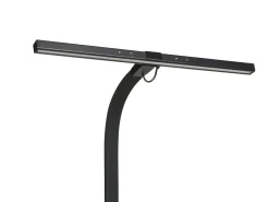 Lampa biurkowa LED KOURIS Z czujnikiem ruchu Metal Czarny