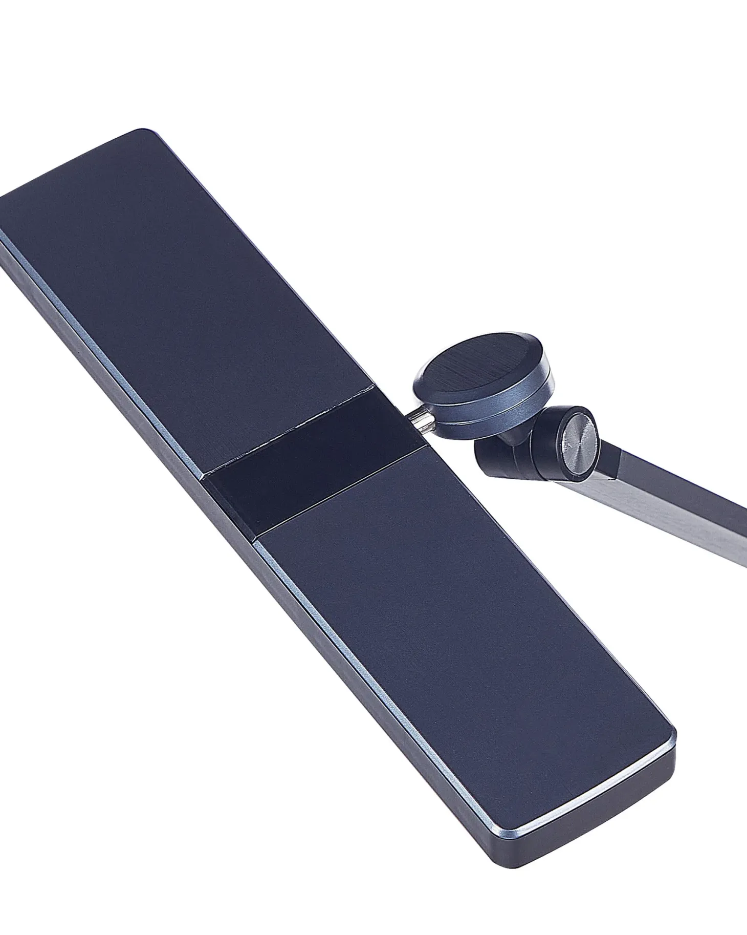 Lampa biurkowa LED LACERTA Z ładowarką indukcyjną Metal Czarny