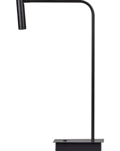 Lampa biurkowa LED LAWSON Regulowana Metal Czarny