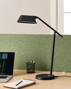 Lampa biurkowa LED LEONIS Ze ściemniaczem Czarny