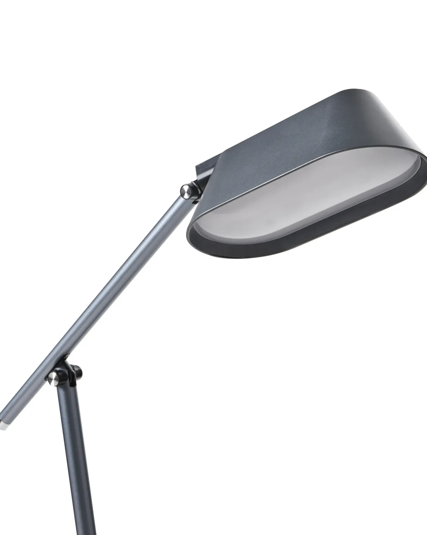 Lampa biurkowa LED LEONIS Ze ściemniaczem Szary