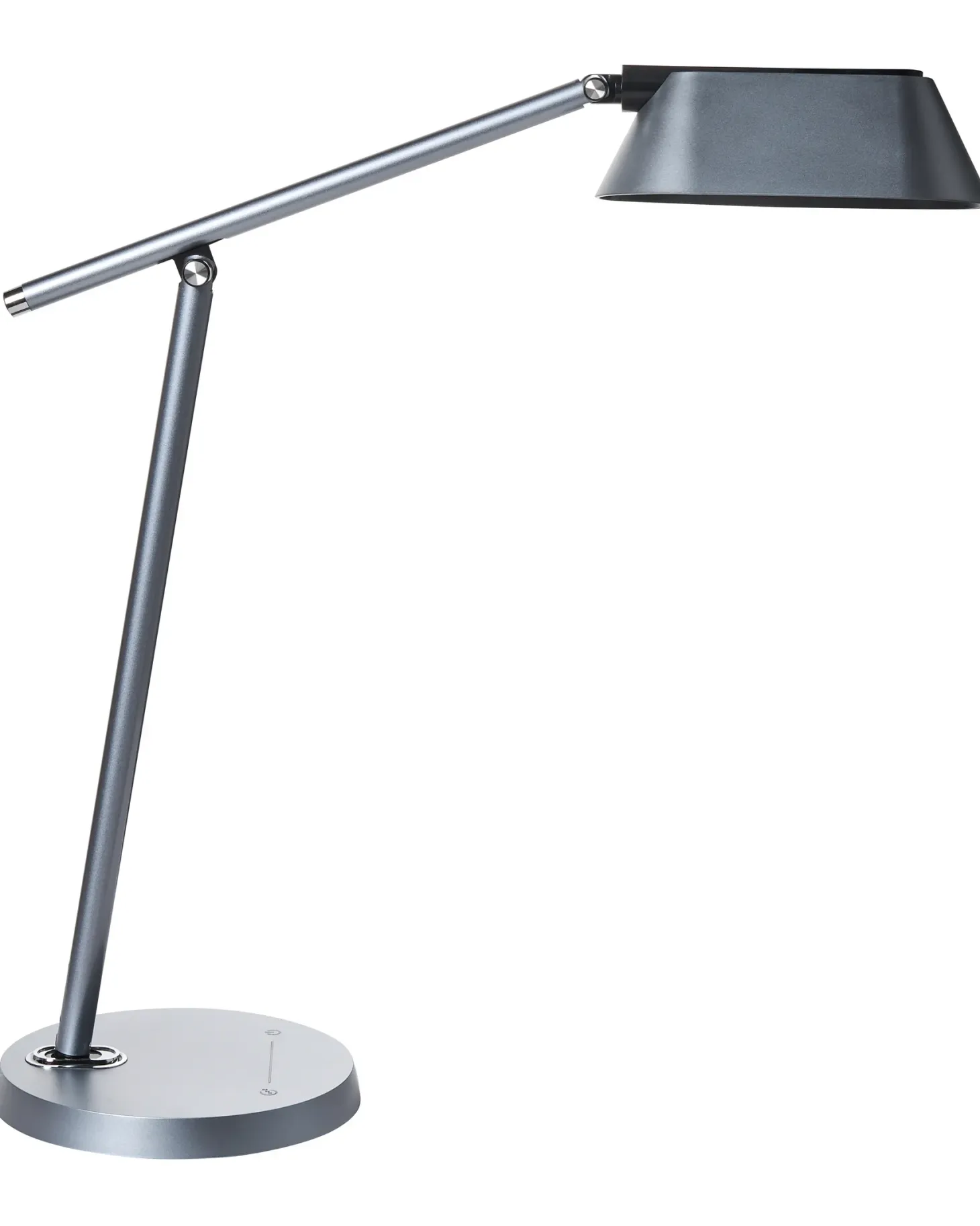 Lampa biurkowa LED LEONIS Ze ściemniaczem Szary