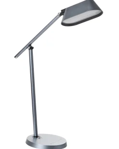 Lampa biurkowa LED LEONIS Ze ściemniaczem Szary