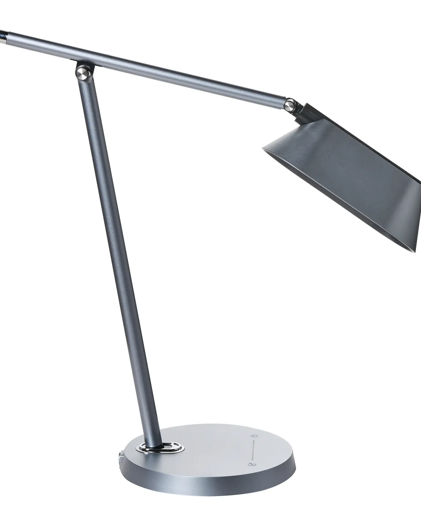 Lampa biurkowa LED LEONIS Ze ściemniaczem Szary