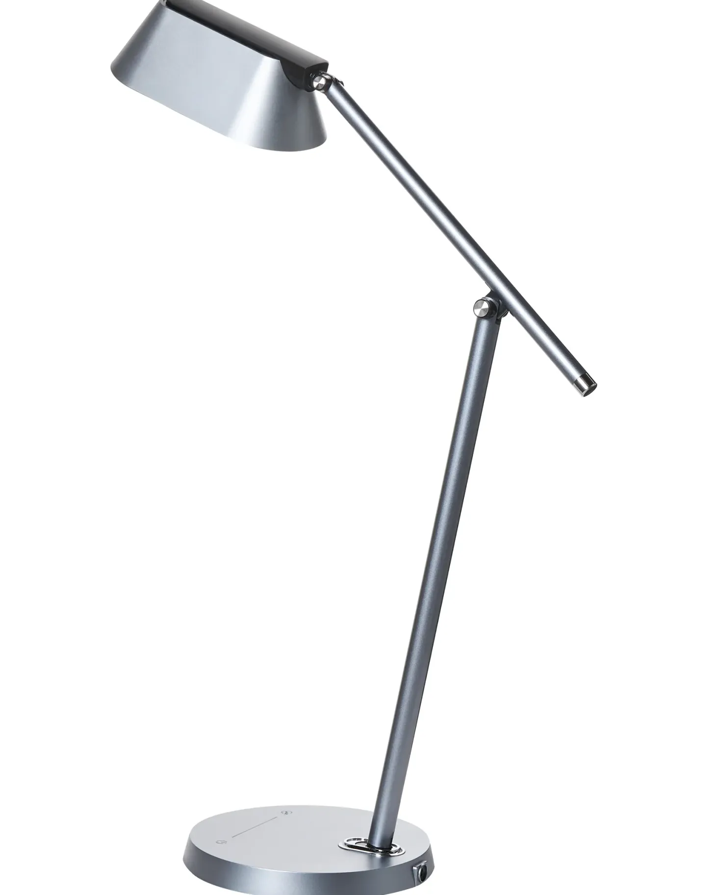 Lampa biurkowa LED LEONIS Ze ściemniaczem Szary