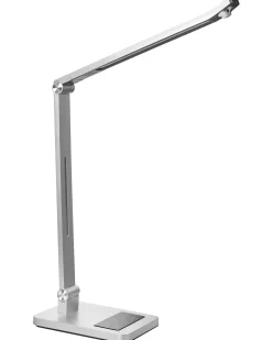 Lampa biurkowa LED LEPUS Z czujnikiem ruchu Srebrny