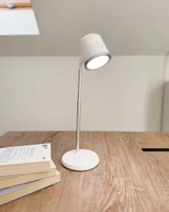 Lampa biurkowa LED LIBRA Ze ściemniaczem Biały