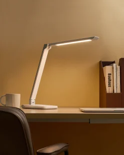 Lampa biurkowa LED PICTOR Ze ściemniaczem Biały
