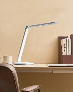 Lampa biurkowa LED PICTOR Ze ściemniaczem Biały