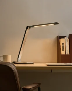 Lampa biurkowa LED PICTOR Ze ściemniaczem Srebrny
