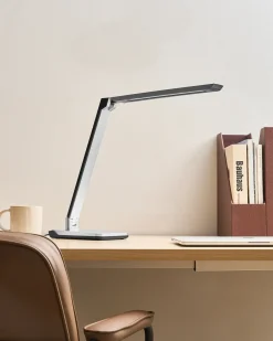 Lampa biurkowa LED PICTOR Ze ściemniaczem Srebrny