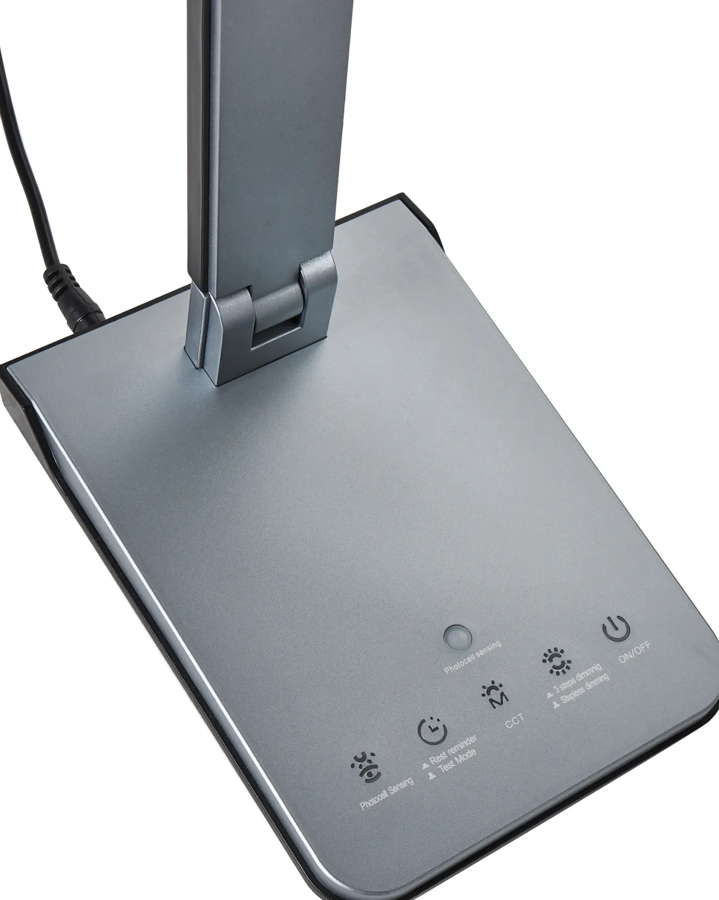 Lampa biurkowa LED PICTOR Ze ściemniaczem Ciemnoszary