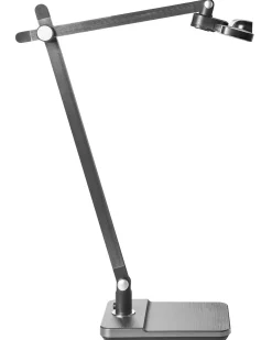 Lampa biurkowa LED SERPENS Ze ściemniaczem Szary