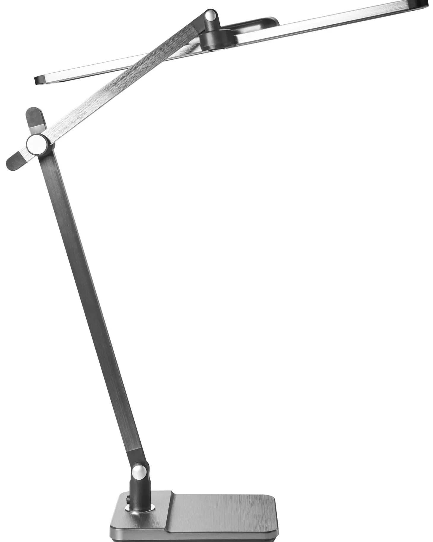 Lampa biurkowa LED SERPENS Ze ściemniaczem Szary