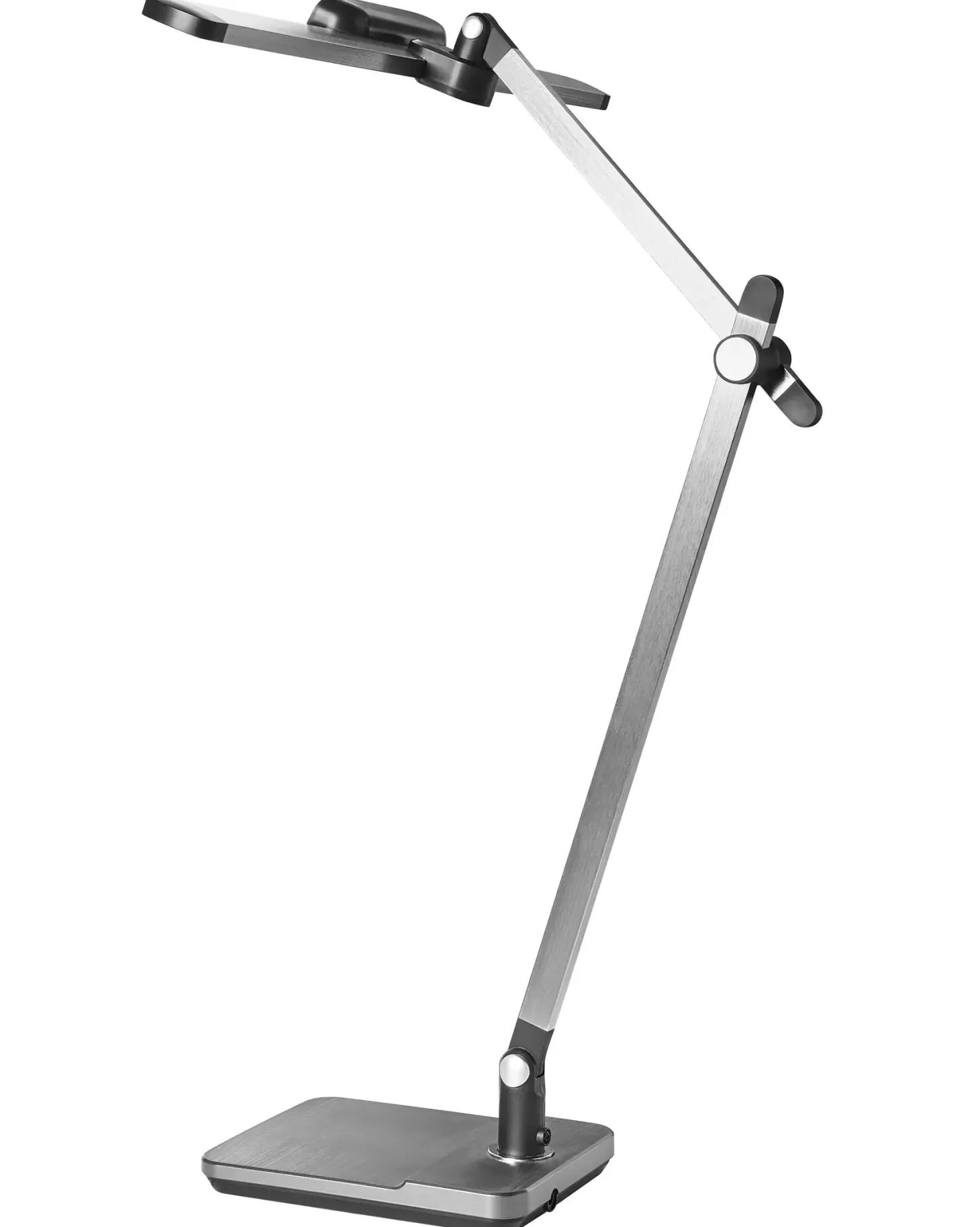 Lampa biurkowa LED SERPENS Ze ściemniaczem Szary
