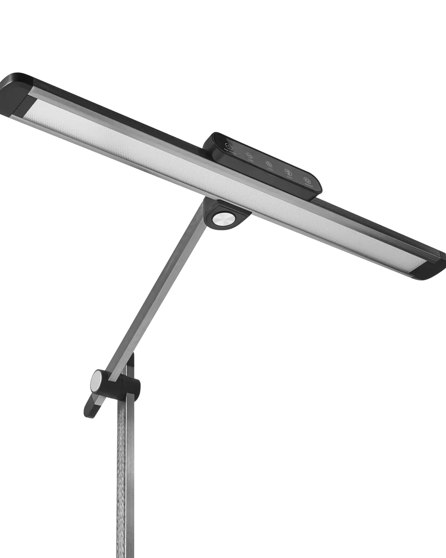 Lampa biurkowa LED SERPENS Ze ściemniaczem Szary