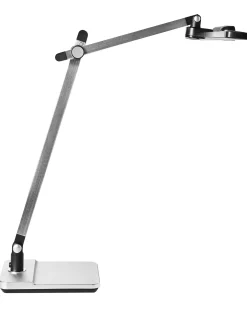 Lampa biurkowa LED SERPENS Ze ściemniaczem Srebrny