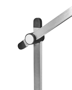 Lampa biurkowa LED SERPENS Ze ściemniaczem Srebrny