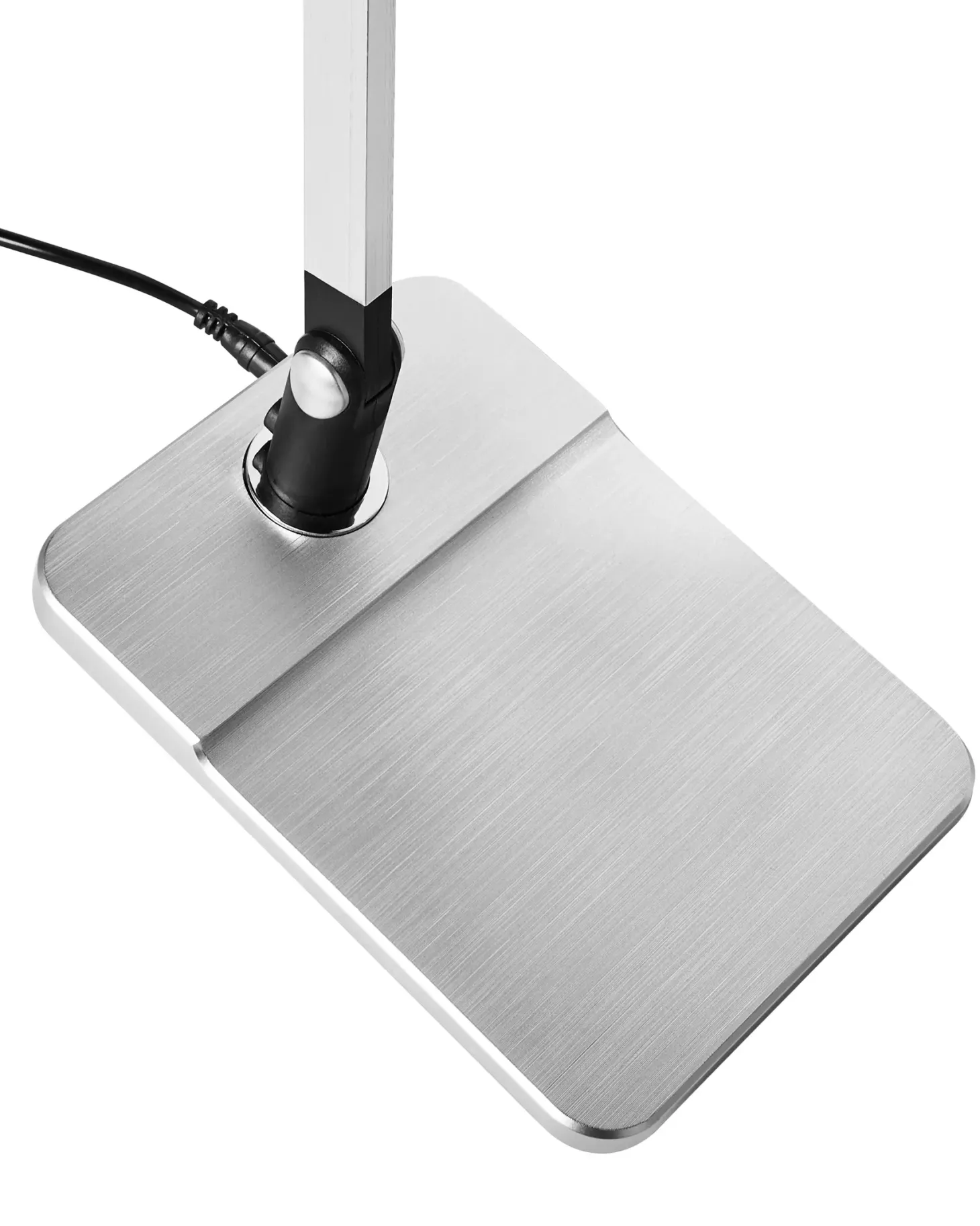 Lampa biurkowa LED SERPENS Ze ściemniaczem Srebrny