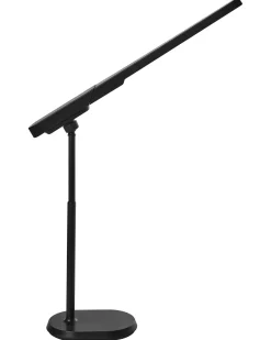 Lampa biurkowa LED TUCANA Ze ściemniaczem Czarny