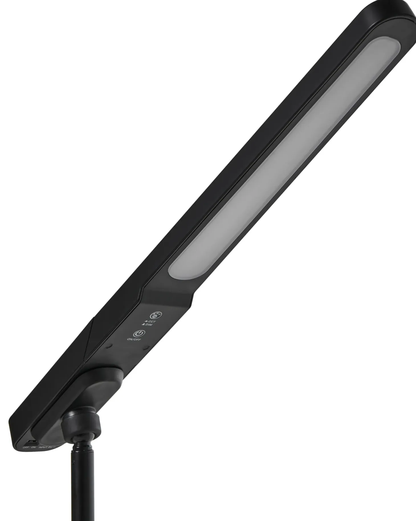 Lampa biurkowa LED TUCANA Ze ściemniaczem Czarny