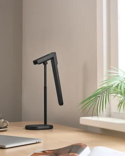 Lampa biurkowa LED TUCANA Ze ściemniaczem Czarny