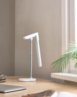 Lampa biurkowa LED TUCANA Ze ściemniaczem Biały