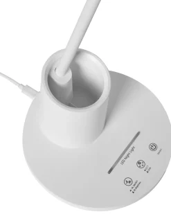 Lampa biurkowa LED VELA Ze ściemniaczem Biały