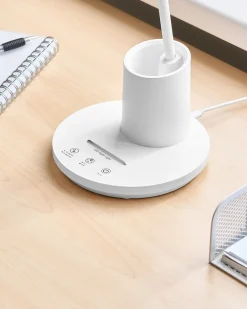 Lampa biurkowa LED VELA Ze ściemniaczem Biały