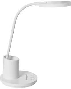 Lampa biurkowa LED VELA Ze ściemniaczem Biały