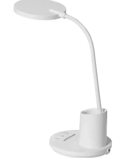 Lampa biurkowa LED VELA Ze ściemniaczem Biały