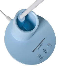 Lampa biurkowa LED VELA Ze ściemniaczem Niebieski