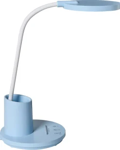 Lampa biurkowa LED VELA Ze ściemniaczem Niebieski