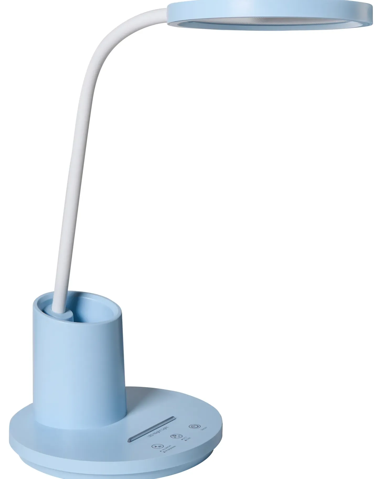 Lampa biurkowa LED VELA Ze ściemniaczem Niebieski