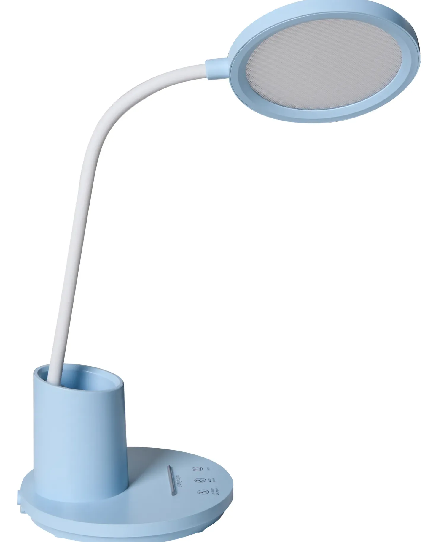 Lampa biurkowa LED VELA Ze ściemniaczem Niebieski