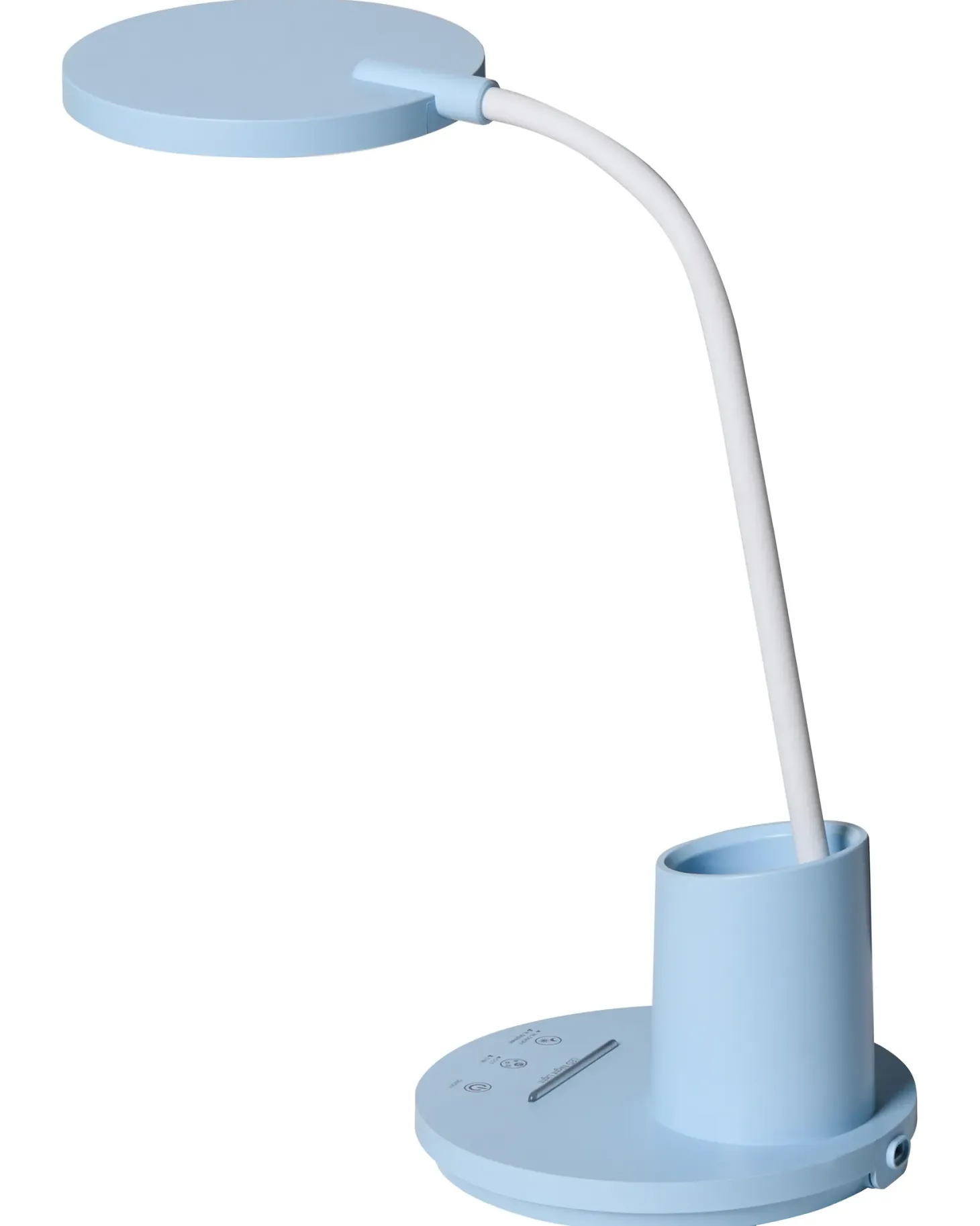 Lampa biurkowa LED VELA Ze ściemniaczem Niebieski
