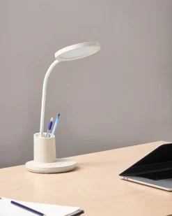 Lampa biurkowa LED VELA Ze ściemniaczem Jasnobeżowy