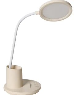 Lampa biurkowa LED VELA Ze ściemniaczem Jasnobeżowy