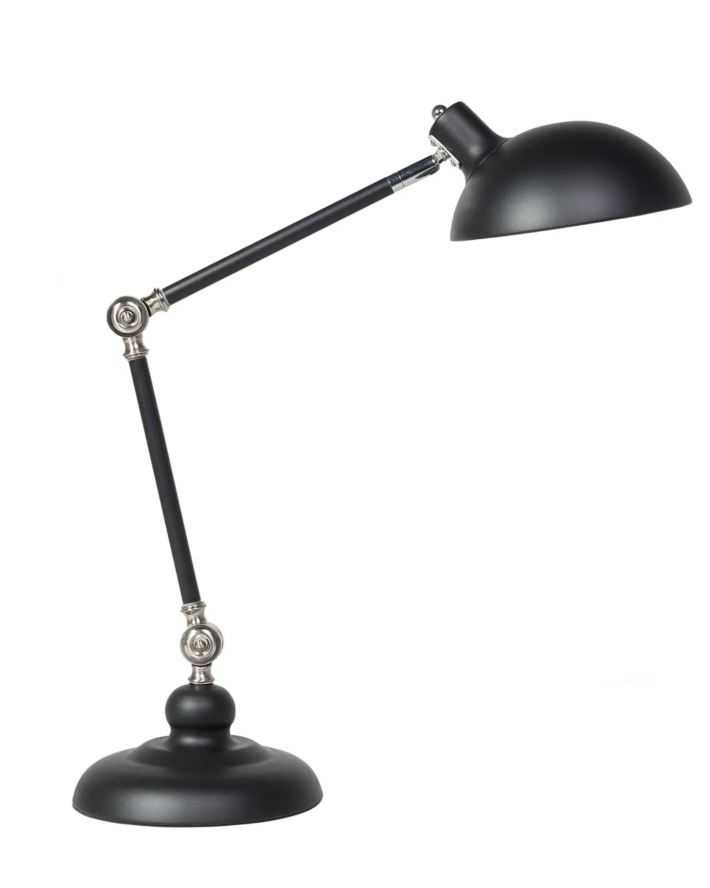Lampa biurkowa MERAMEC Regulowana Metal Czarny