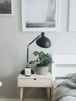 Lampa biurkowa MERAMEC Regulowana Metal Czarny
