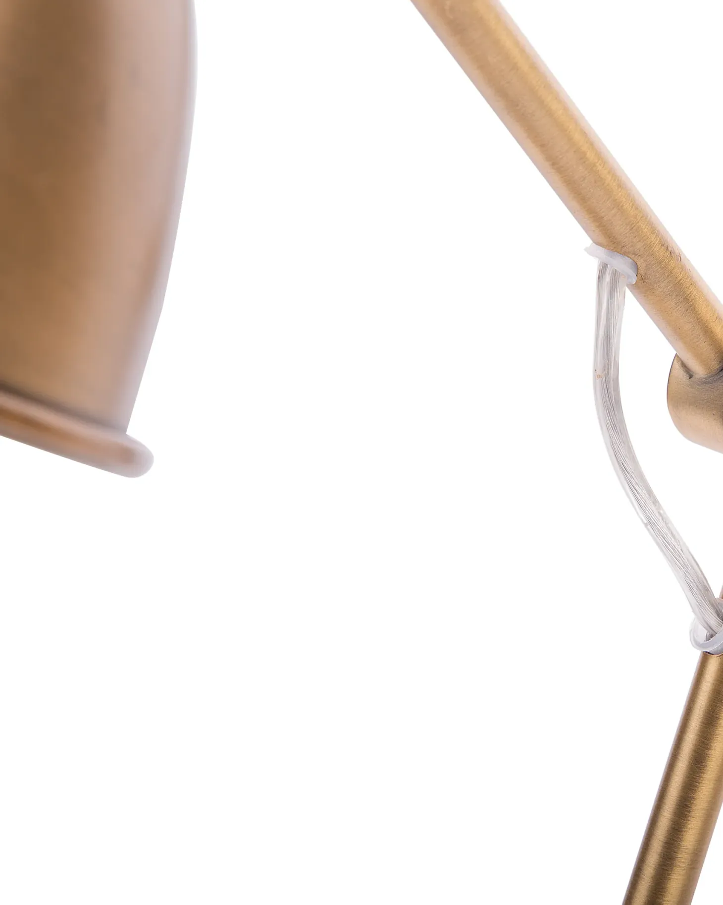 Lampa biurkowa MONSAN Regulowana Metal Mosiężny