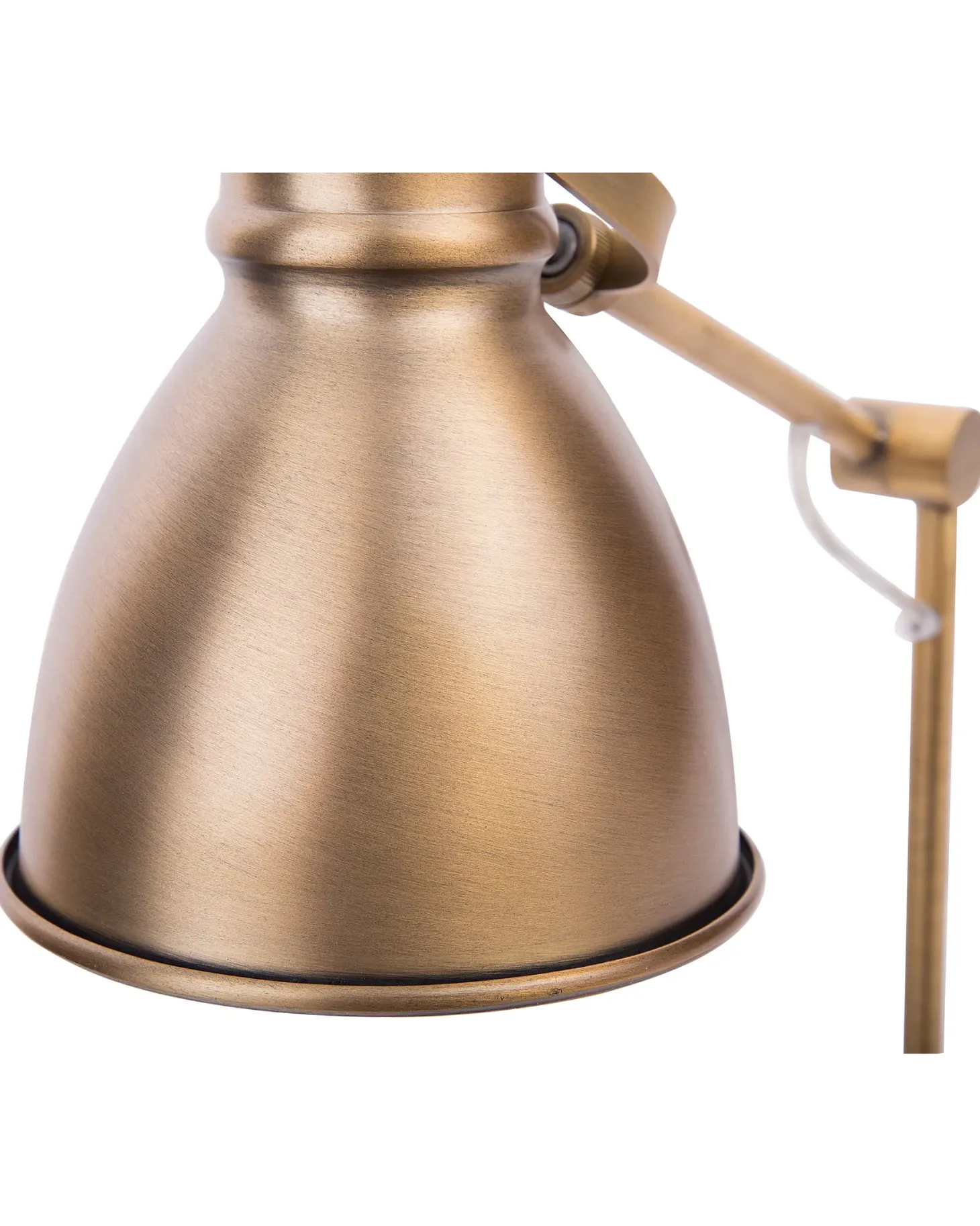 Lampa biurkowa MONSAN Regulowana Metal Mosiężny