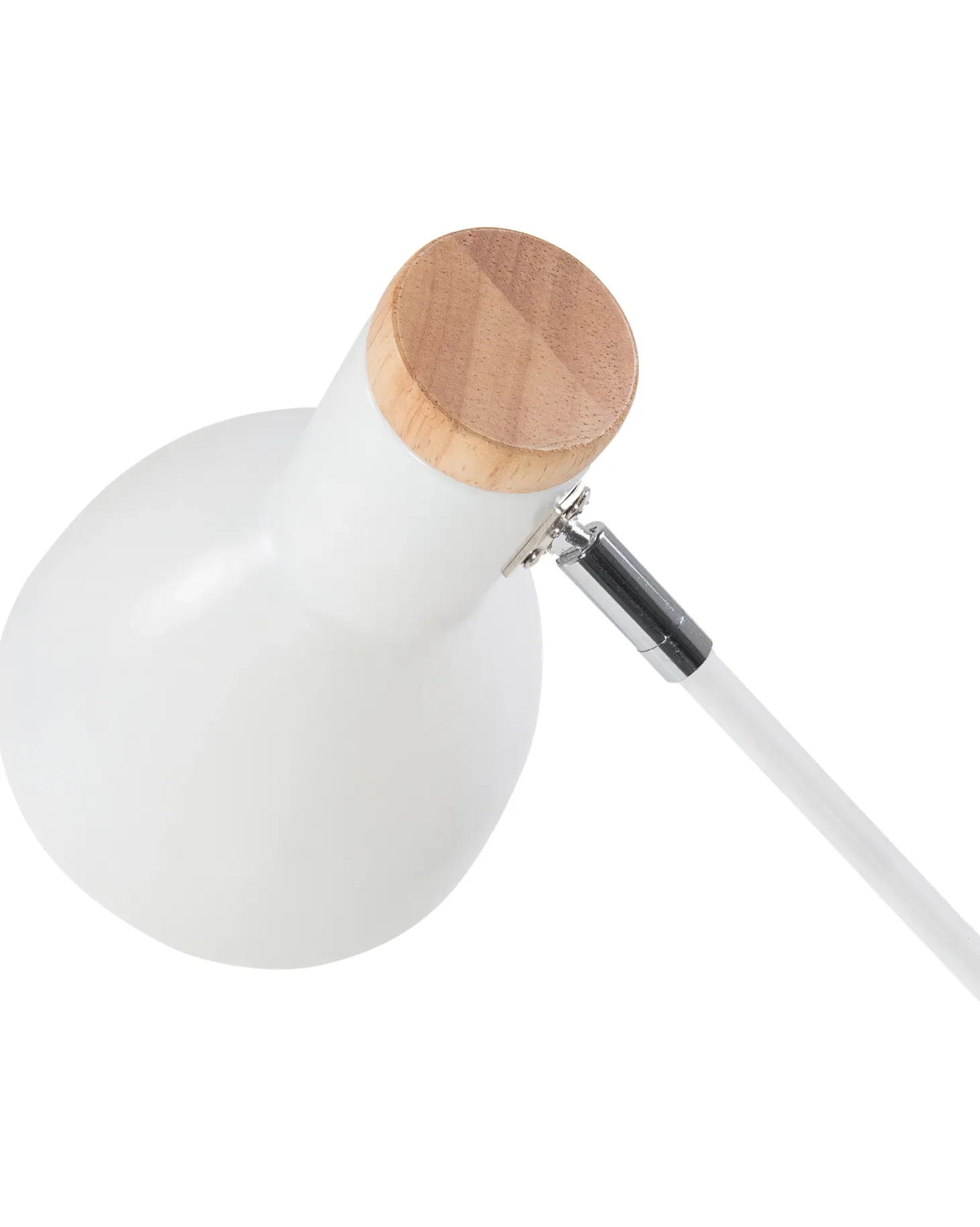 Lampa biurkowa PECKOS Regulowana Metal Biały