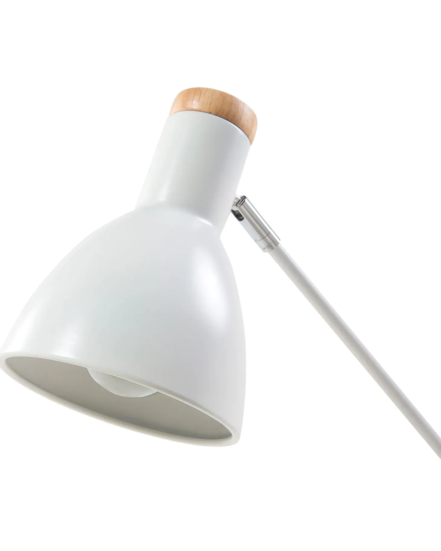 Lampa biurkowa PECKOS Regulowana Metal Biały