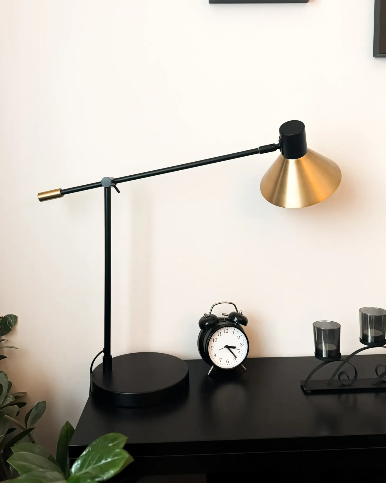 Lampa biurkowa PINKEEN Metal Złoty
