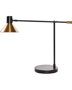 Lampa biurkowa PINKEEN Metal Złoty