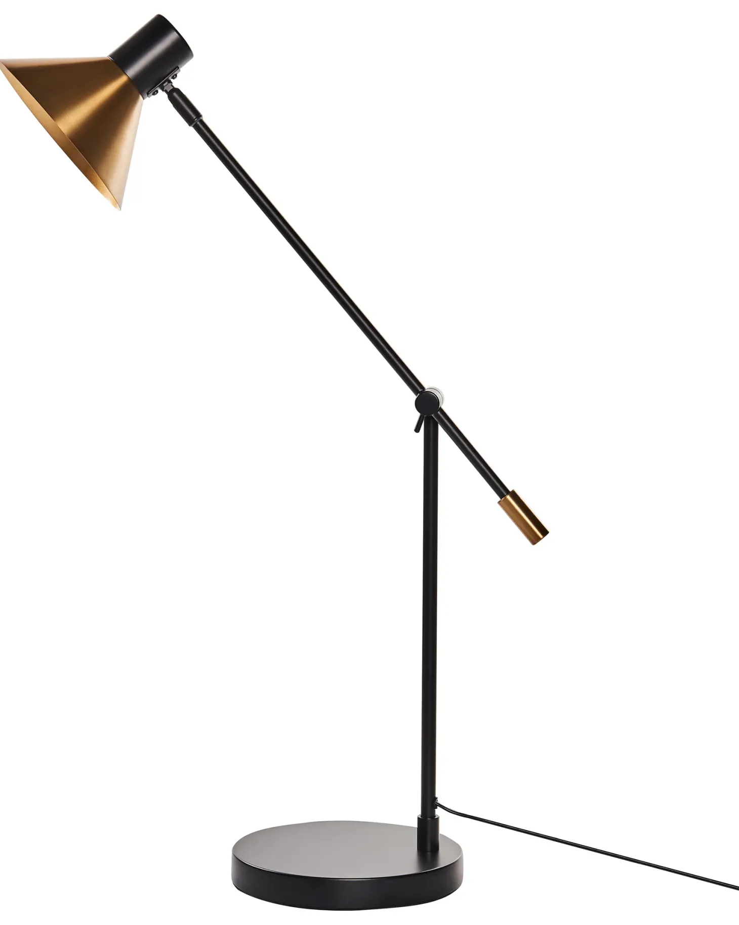 Lampa biurkowa PINKEEN Metal Złoty